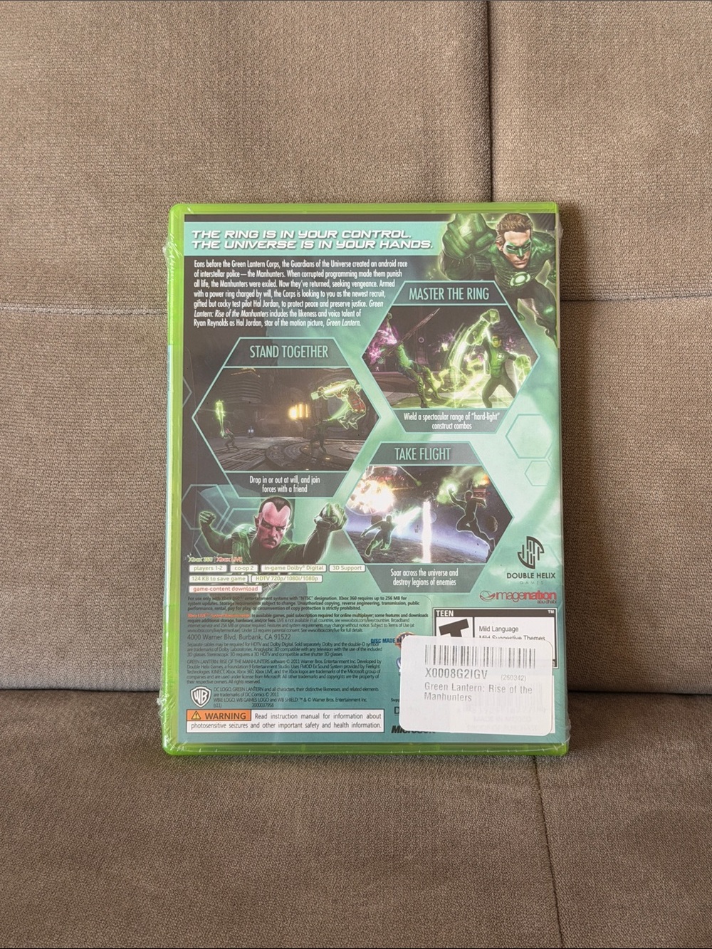 XBOX 360 Green Lantern: Rise of the Manhunters - Picture 2 of 2